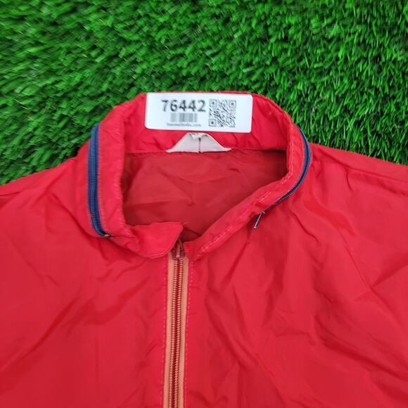 Vintage 80s MOD Windbreaker Jacket M/L 21x23 Cropped - Picture 9 of 14